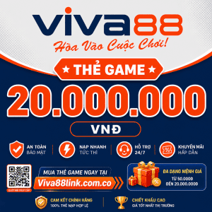 Thẻ Viva88 mệnh giá 20.000.000 VNĐ