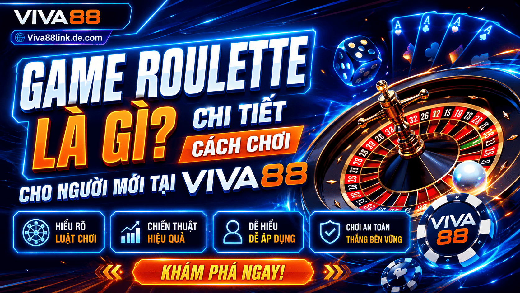 Game Roulette là gì? Chi tiết cách chơi cho người mới tại Viva88 Game Roulette là gì? Chi tiết cách chơi cho người mới tại Viva88