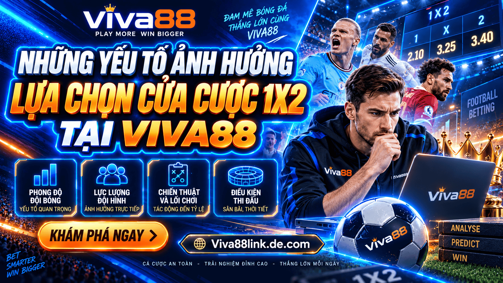 Những yếu tố ảnh hưởng lựa chọn cửa cược 1X2 tại Viva88 Những yếu tố ảnh hưởng lựa chọn cửa cược 1X2 tại Viva88